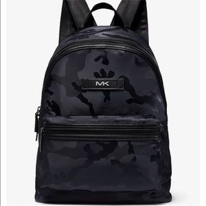 Black Camo Michael Kors Backpack